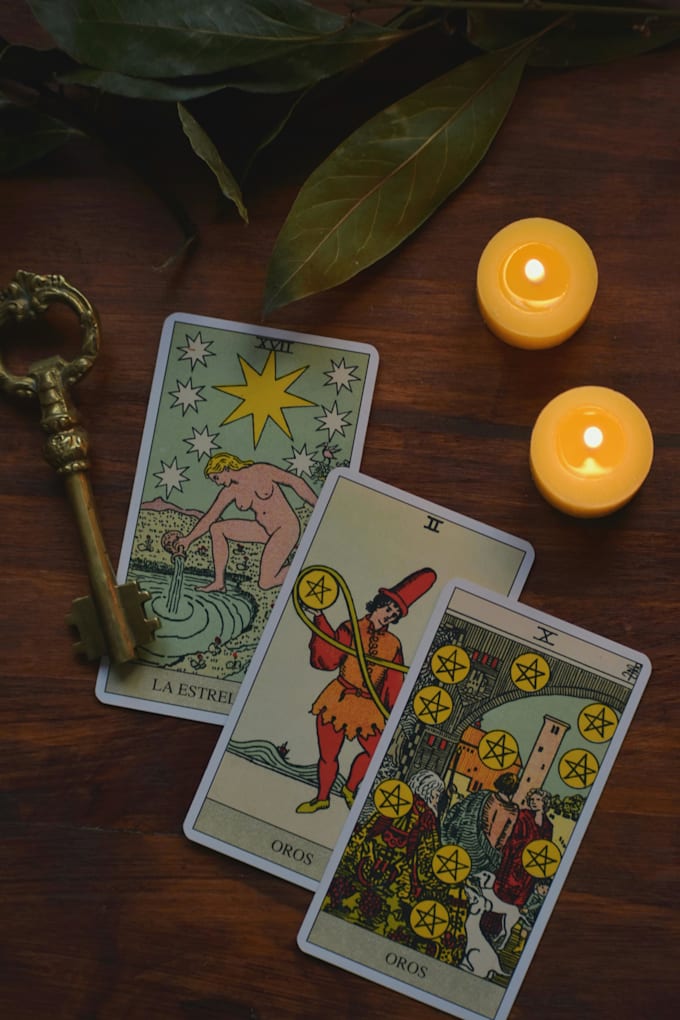 answer your questions through intuitive tarot readings