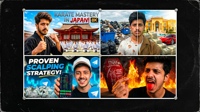 design amazing 2k youtube thumbnail that attract viewers