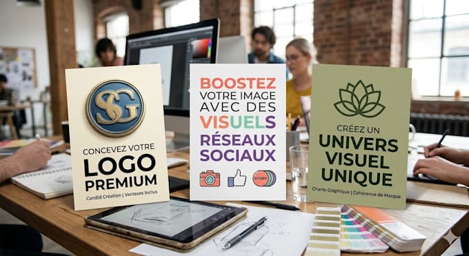 je vais concevoir votre logo professionnel