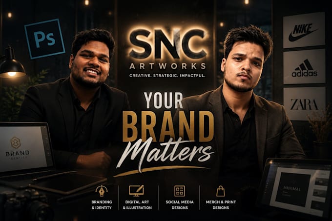 design professional brand artwork and graphics