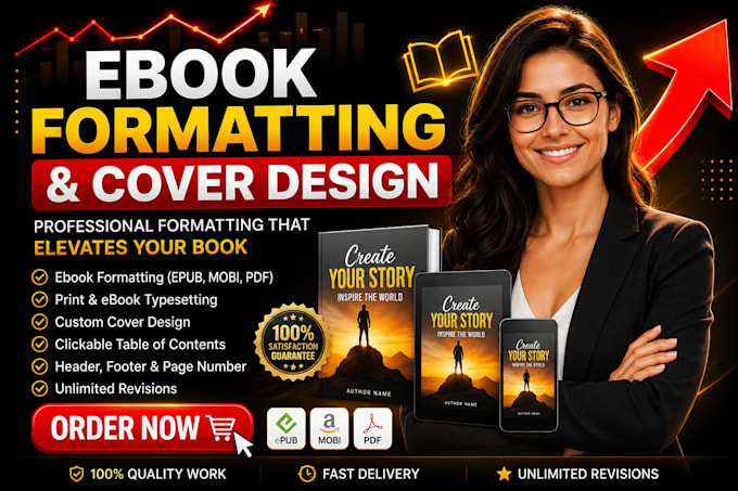format your manuscript to ebook, pdf to meet amazon kdp standard