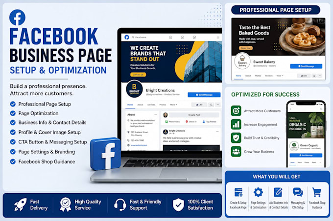 create and optimize your facebook business page professionally