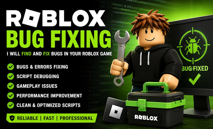 provide roblox bug fixing and script support