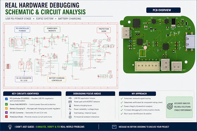 debug and fix esp32 arduino and pcb issues