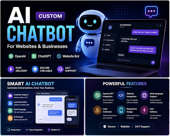 create ai customer support chatbot for your business