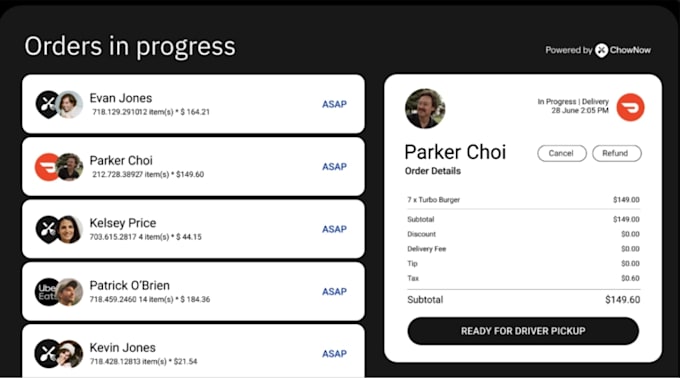 create custom food ordering website, online restaurant delivery system platforms