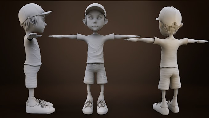 do 3d low poly modeling,character rigging,animation in blender and maya for you