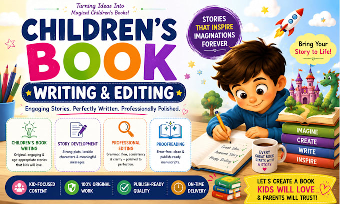 publish and write books for children