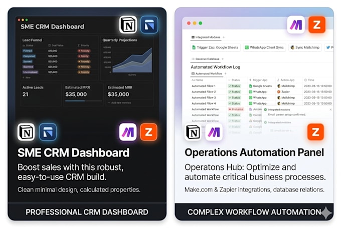 be your custom notion template and automation expert