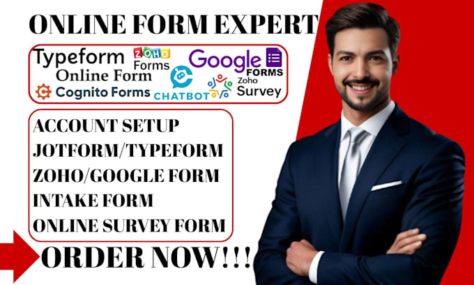 create branded typeform google form ai chatbot survey cognito and online forms