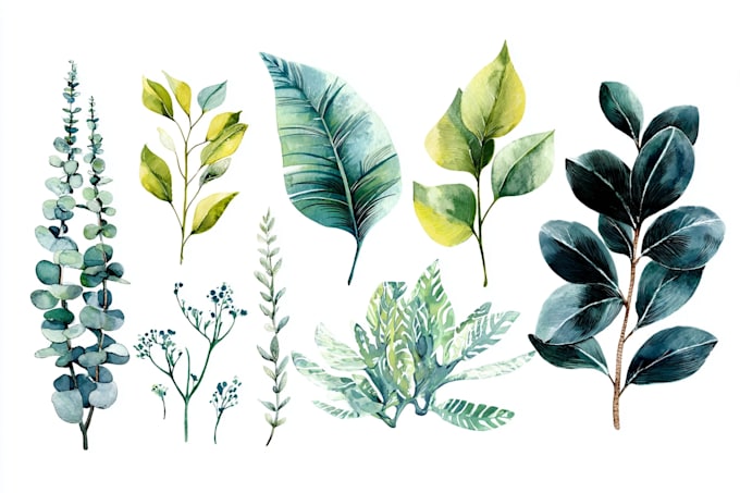 create vintage botanical illustrations for books