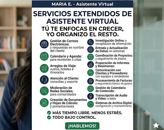 asistente virtual para emprendedores y empresarios