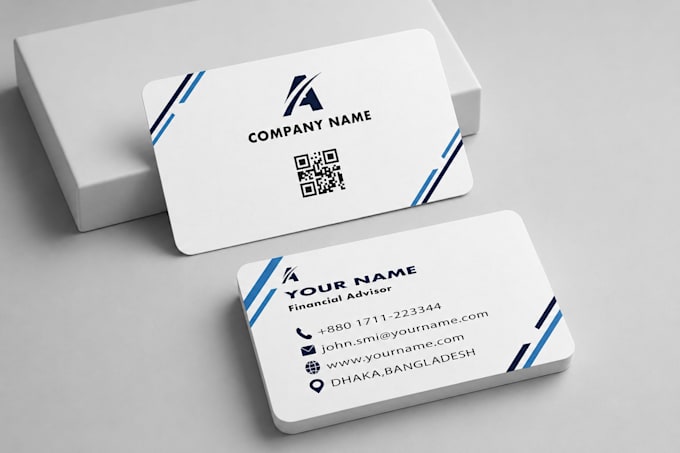 create professional corporate business card