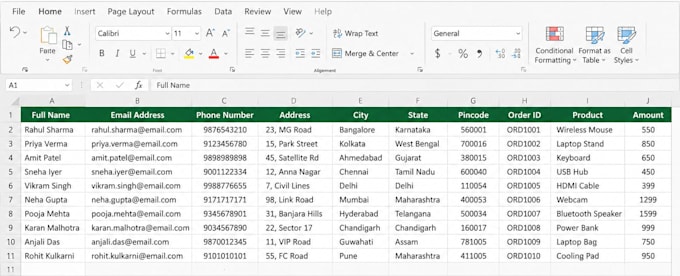 do accurate data entry, copy typing, excel data entry, PDF conversion