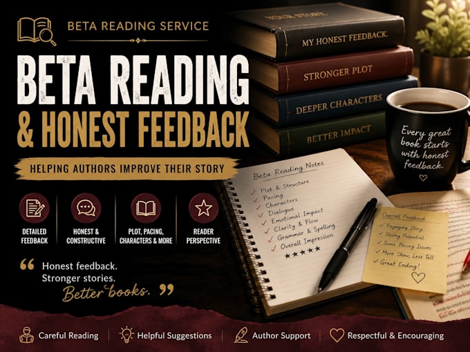 read, critique, and provide feedback on your writing