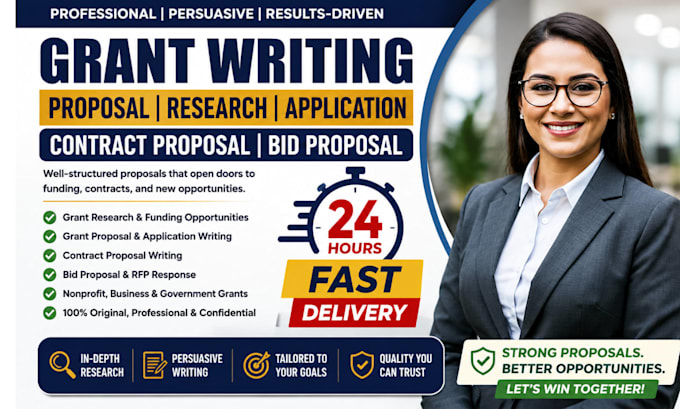 do grant writing proposal research application contract proposal bid proposal