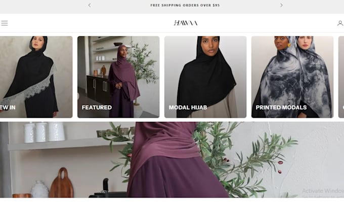 build perfume shopify store website design