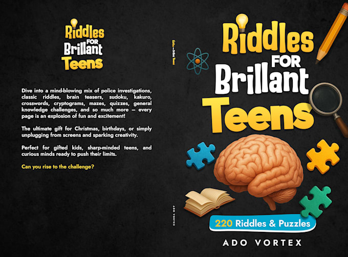 design professional puzzle books for amazon KDP