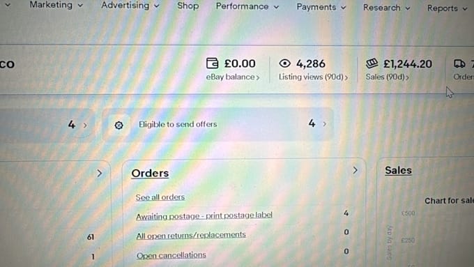 do ebay product listing and expert store setup