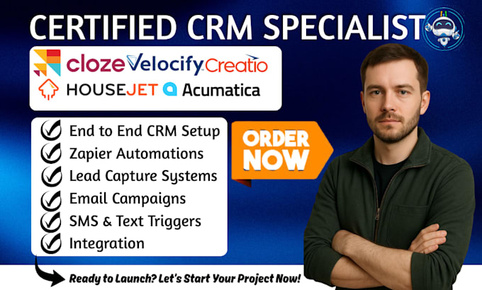 do cloze crm housejet velocify automation acumatica creatio oracle integration