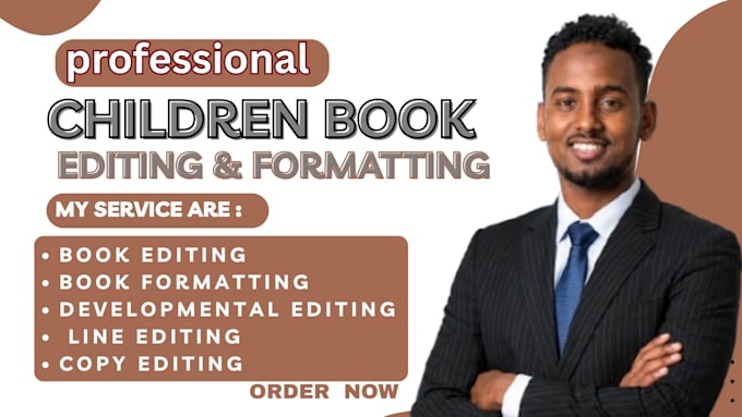 proofread children book editor developmental edit book formatting