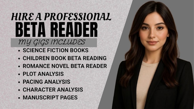 beta read your romance book with detailed feedback