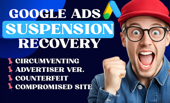 unsuspend google ads account circumventing disapproved ads for shopify store