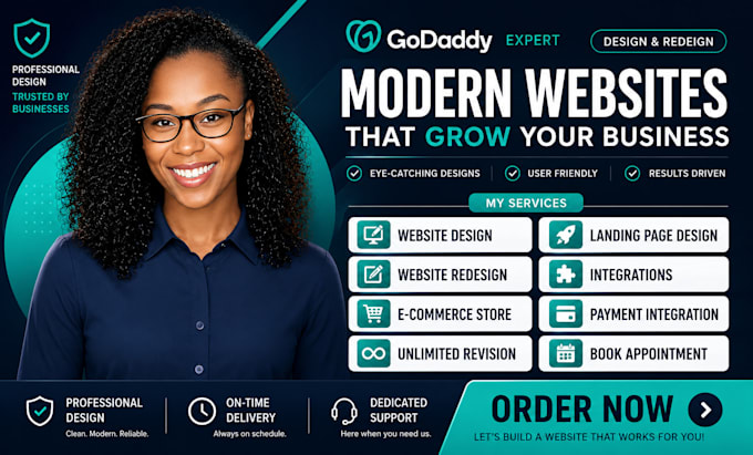 godaddy website design godaddy website redesign godaddy website development