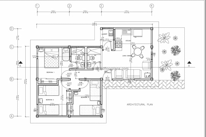 professionally drawings for student, dwg, autocad drafting