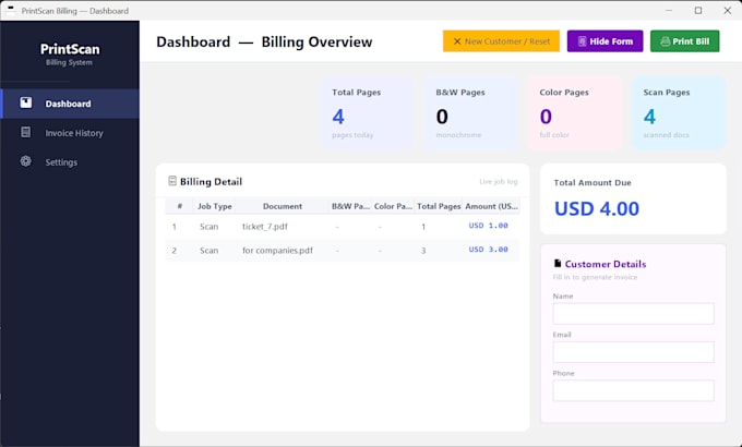 design and build custom desktop software