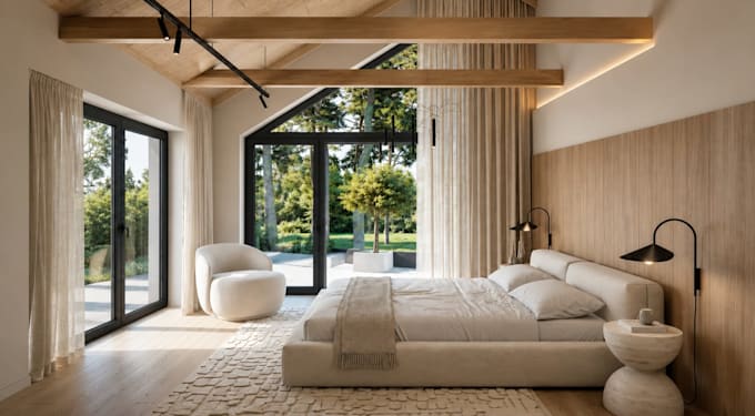 do interior design, sketchup, revit 3d modeling, realistic 3d render