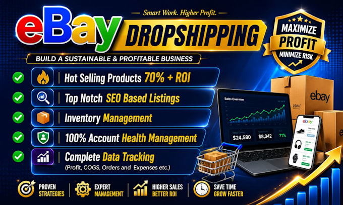 do ebay dropshipping, 2 step dropshipping as a professional virtual assistant