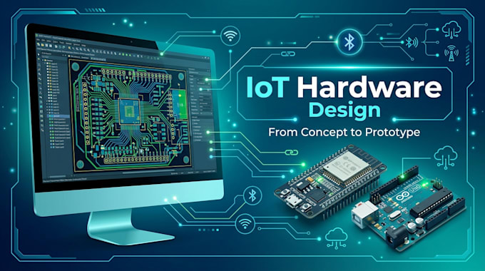 design multilayer pcb, iot hardware and embedded systems with esp32 and arduino