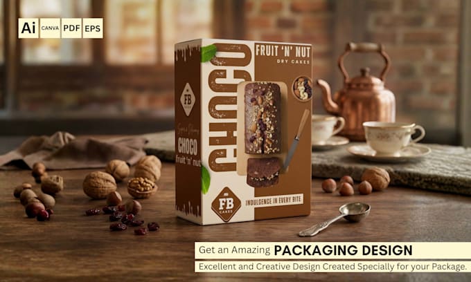 premium packaging design, product label, box package