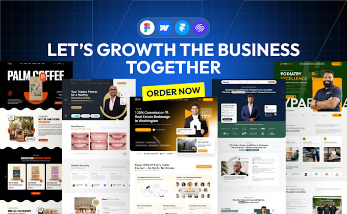 design figma to webflow framer squarespace wordpress website