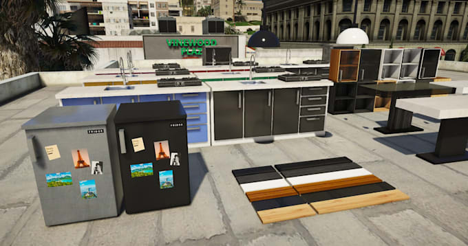 create custom fivem props, fivem mlo interiors with props and pro optimization