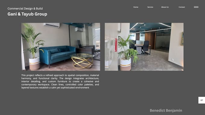 provide architectural and interior design services remotely