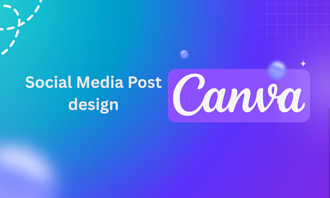 design professional social media post in canva