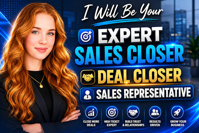 expert sales closer deal closer sales representative