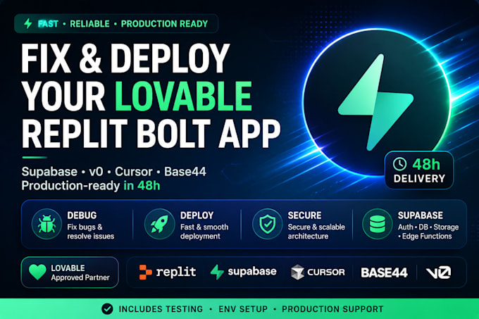 fix your lovable app deployment errors and supabase issues fast