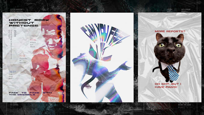 design a creative poster for your event, product or show