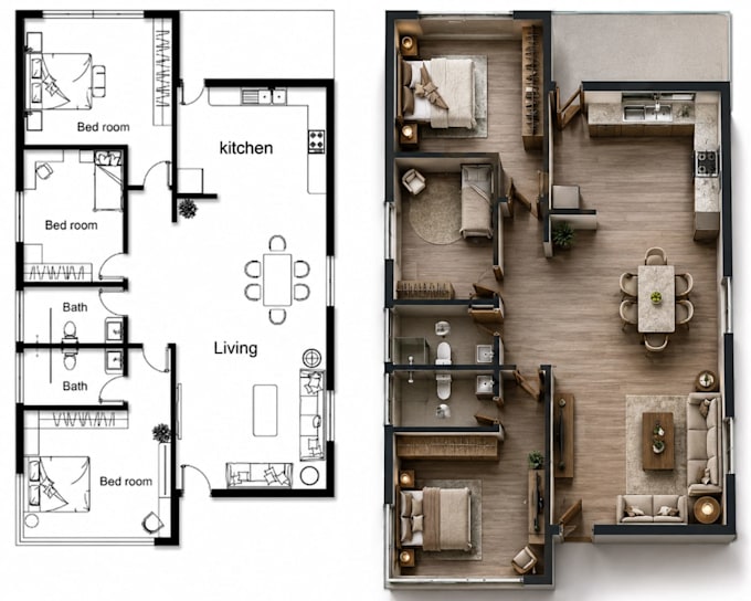 create professional architectural presentation boards plans and elevations