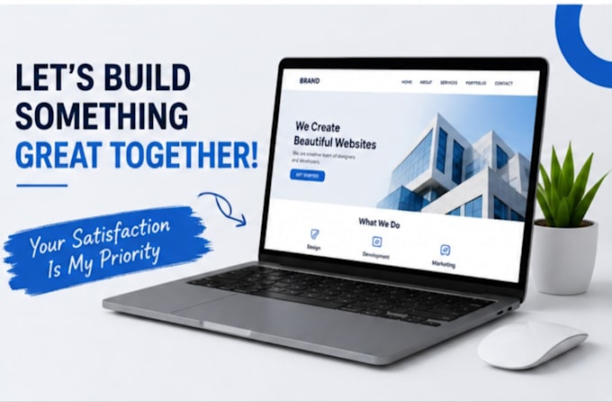 build a professional responsive website for your bussiness