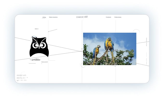 code a professional landing page with stunning 2d and 3d animations