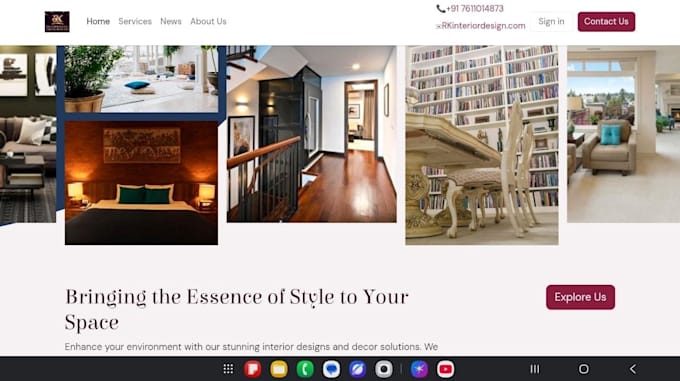 build ai web application and create full stack website