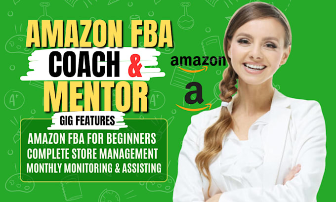be your amazon fba coach, amazon fba mentor amazon consultant amazon manager