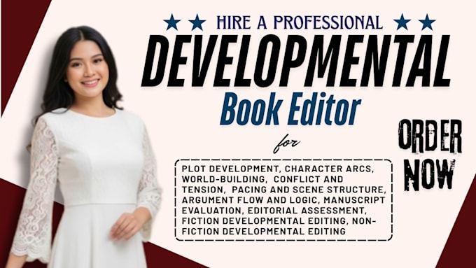 be developmental editor for travel book, tourism, self help, diary, poetry
