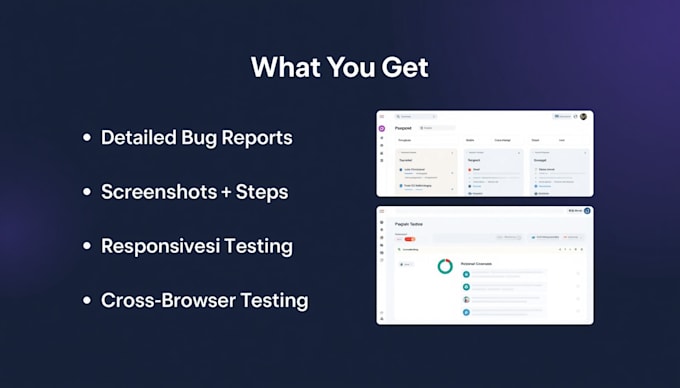 professional manual testing for web and mobile applications