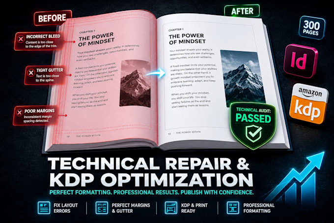 fix adobe indesign layout errors and make your book print ready