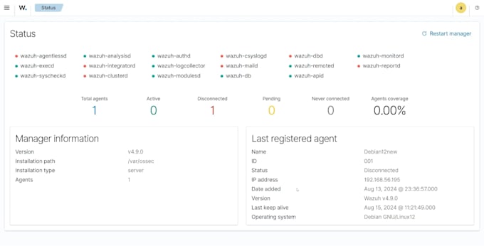 setup wazuh siem to catch threats already inside your network